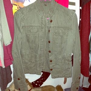 Olive green jacket